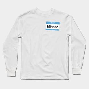 My Bias is Minhee Long Sleeve T-Shirt